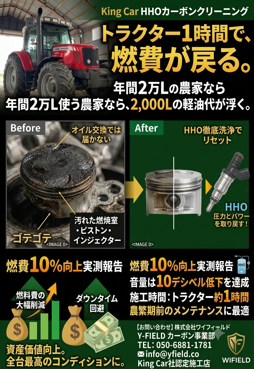カーボンクリーニング効果